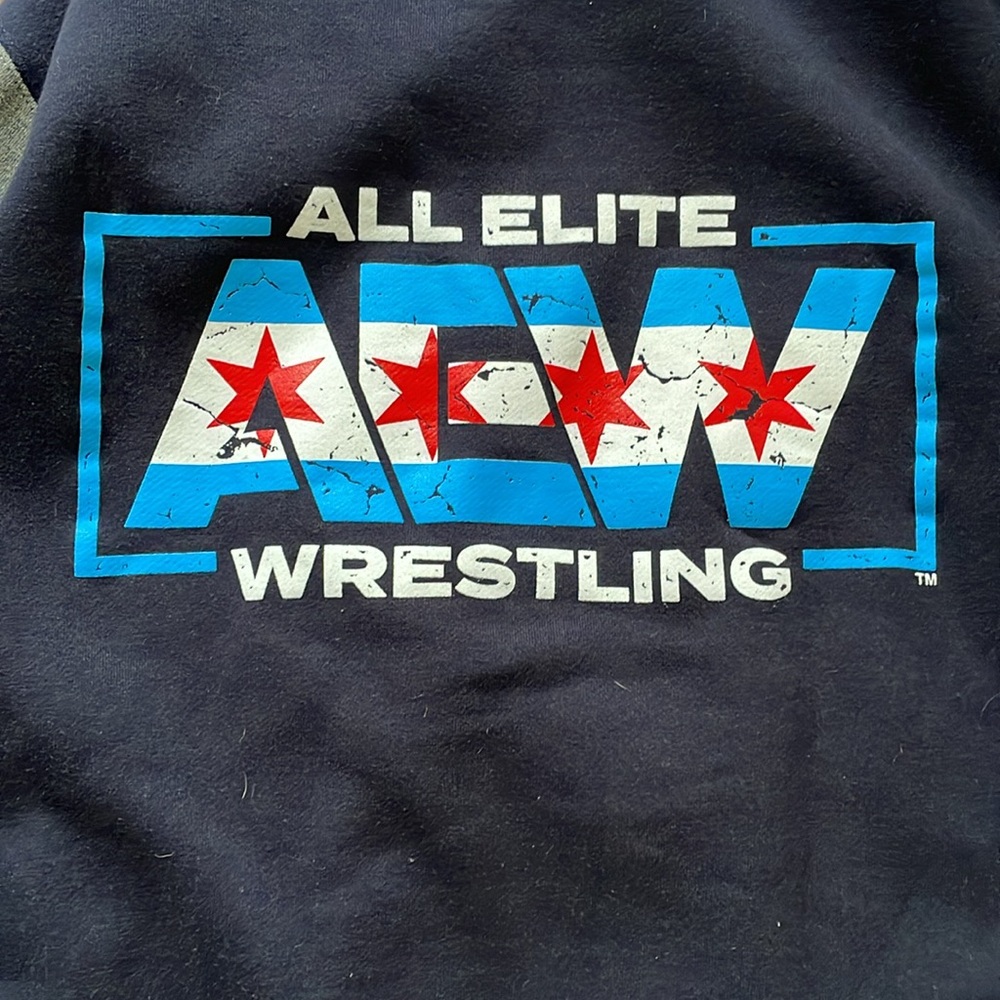 RARE Chicago AEW zip up hoodie - Picture 5 of 6